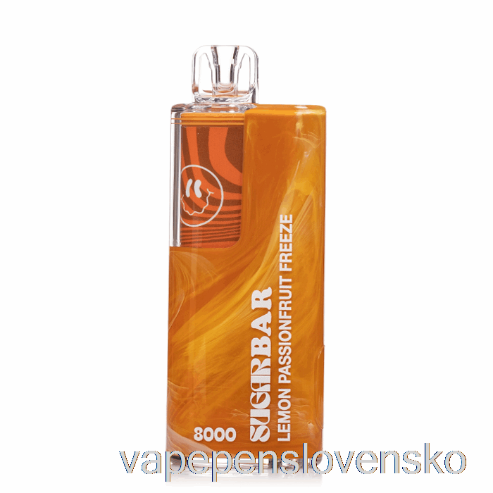 Cukrová Tyčinka Sb8000 Jednorazová Citrónová Passionfruit Mrazená Cigareta